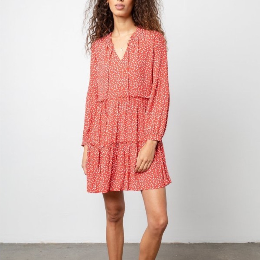 Rails Everly Long Sleeve Daisies Dress